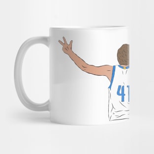 Dirk Nowitzki Celebration Mug